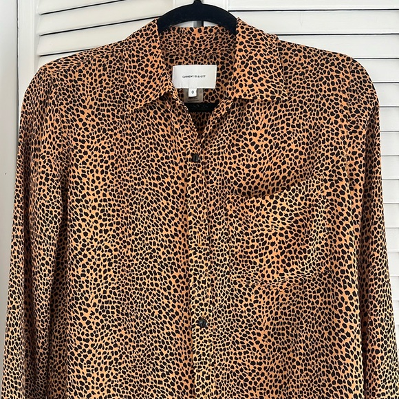 current Elliott leopard button down - Picture 3 of 6